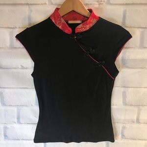 Forever 21 kimono/Geisha style blouse A10